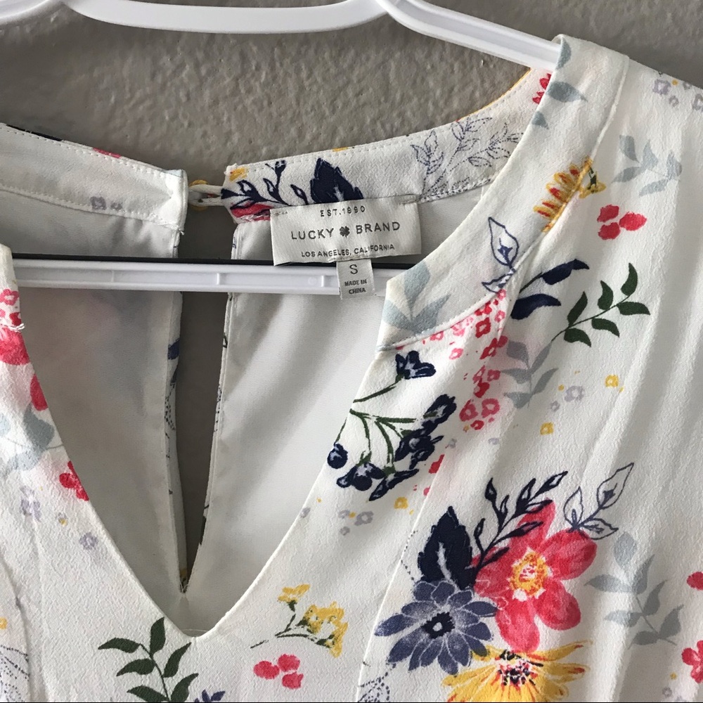 Lucky Brand Floral sun dress